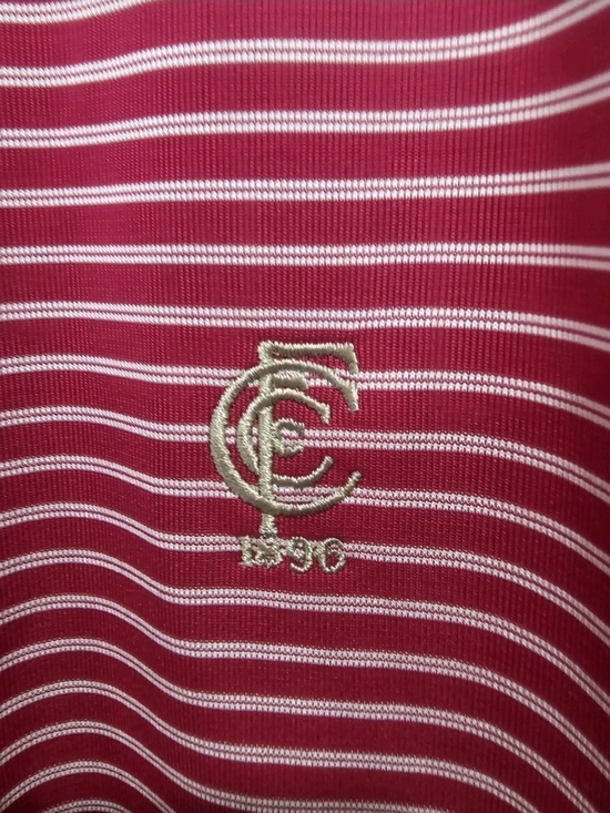 Donald Ross Golf Polo Mens XXL NWT Striped Performance Shirt - Picture 3 of 7
